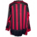 AC Milan 2006-2007 Retro Domácí Dres Dlouhý Rukáv